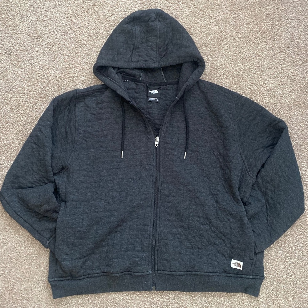 🔥WOMEN'S NORTH FACE QUILTED ZIP UP HOODIE🔥